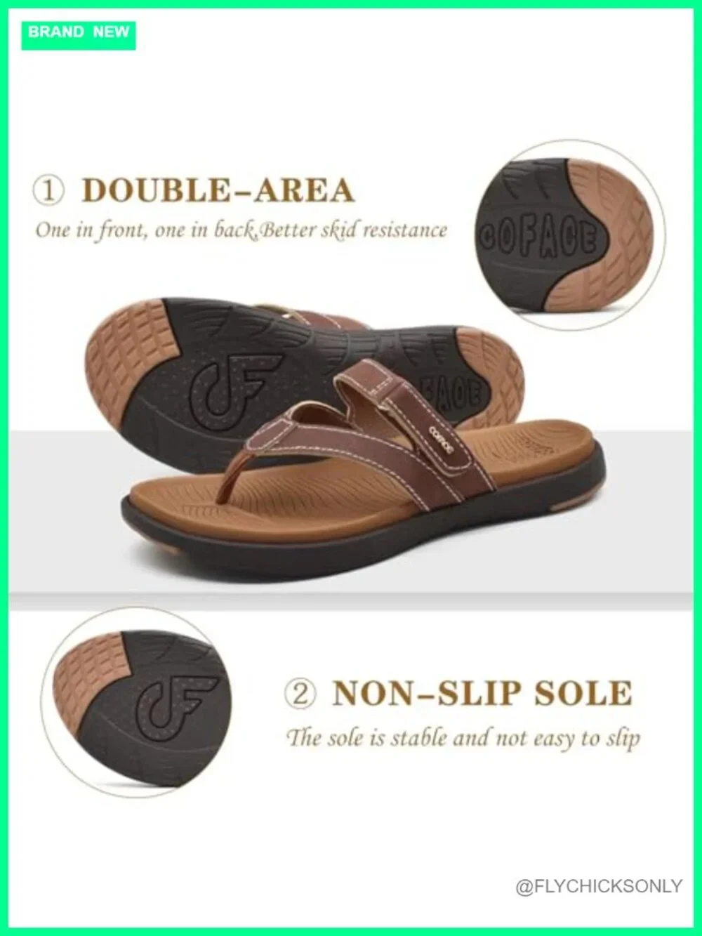 Womens Orthopedic Flip Flops Arch Support Yoga Walking Thong Sandals Athletic